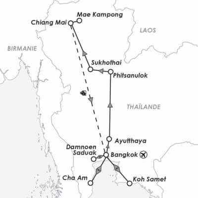 circuit groupe thailande lanternes chiang mai