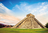 temple kukulkan pyramid yucatan