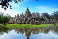 decouverte groupe cambodge angkor thom temple