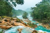 cascade agua azul chiapas