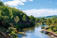 death railway bridge river kanchanaburi